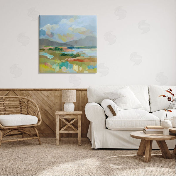 Stupell Industries Silvia Vassileva | Abstract Meadow Landscape Wall Art