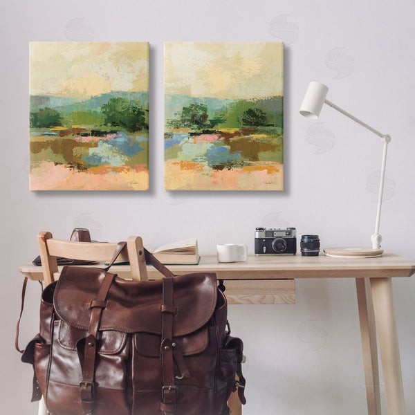 Stupell Industries Silvia Vassileva | Across The River Landscape Wall Art