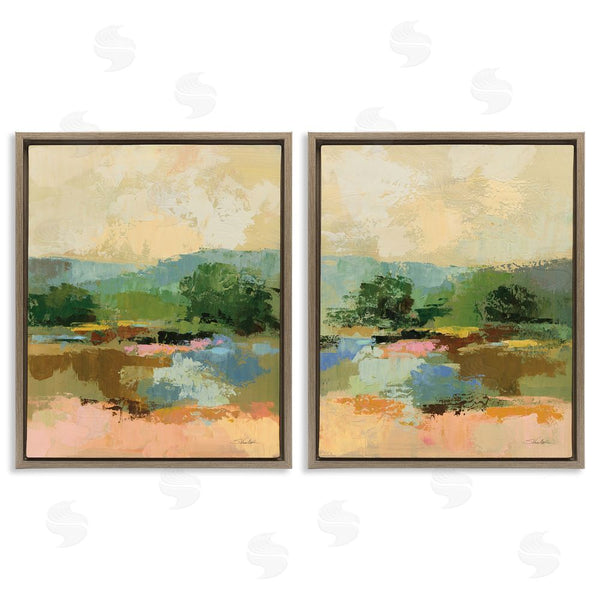 Stupell Industries Silvia Vassileva | Across The River Landscape Wall Art
