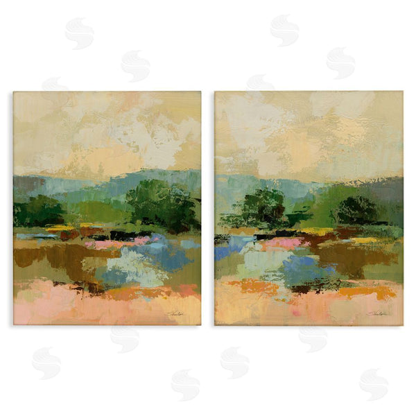 stupell industries Silvia Vassileva | Across the River Landscape Wall Art
