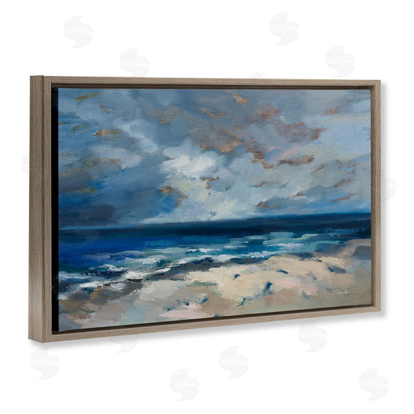 Stupell Industries Silvia Vassileva | Beach Before The Storm Wall Art