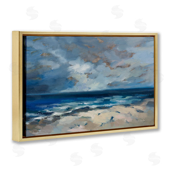 Stupell Industries Silvia Vassileva | Beach Before The Storm Wall Art