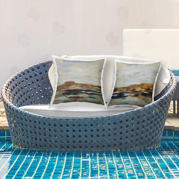 Stupell Industries Silvia Vassileva | Blended American West Atmosphere Throw Pillow