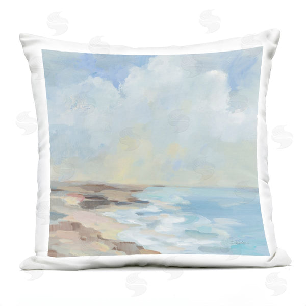 Stupell Industries Silvia Vassileva | By The Beach Shore Printed Throw Pillow