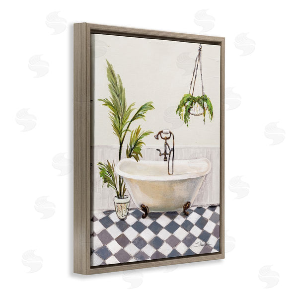 Stupell Industries Silvia Vassileva | Crisp Cottage Bathroom