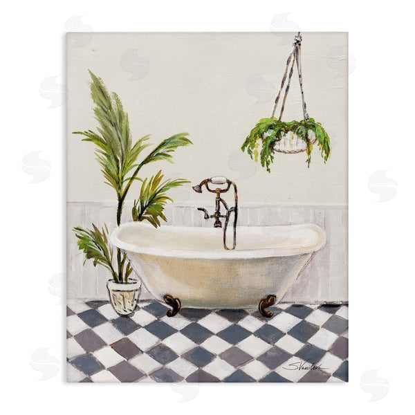 stupell industries Silvia Vassileva | Crisp Cottage Bathroom