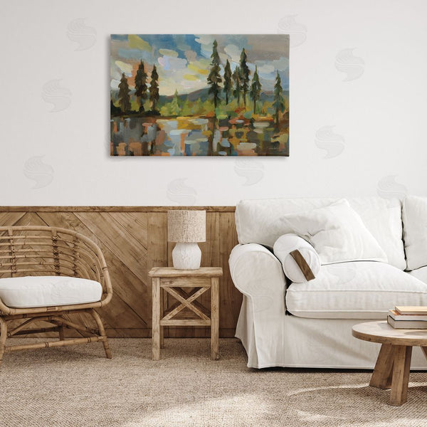 Stupell Industries Silvia Vassileva | High Mountain Lake Wall Art