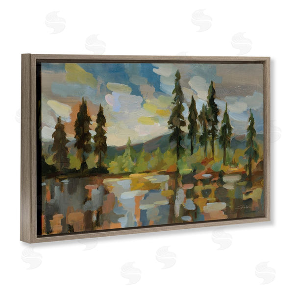 Stupell Industries Silvia Vassileva | High Mountain Lake Wall Art