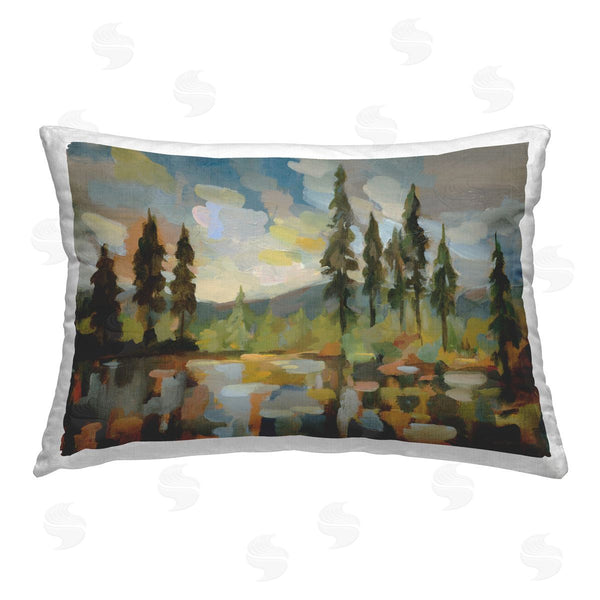 stupell industries Silvia Vassileva | High Mountain Lake