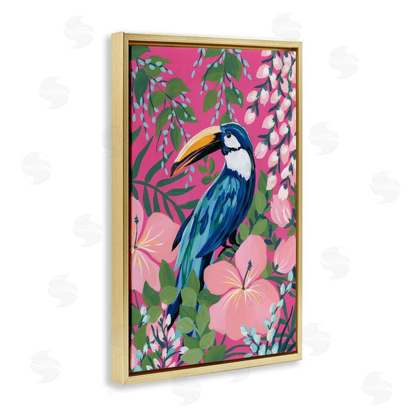 Stupell Industries Silvia Vassileva | Maximalist Toucan Pattern