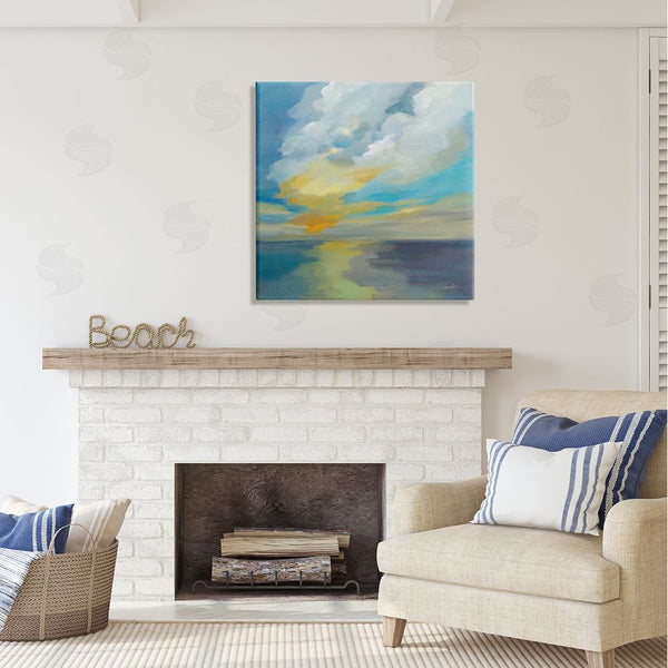 Stupell Industries Silvia Vassileva | Pacific Light Sea Painting Wall Art