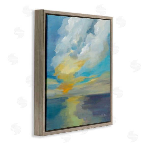 Stupell Industries Silvia Vassileva | Pacific Light Sea Painting Wall Art