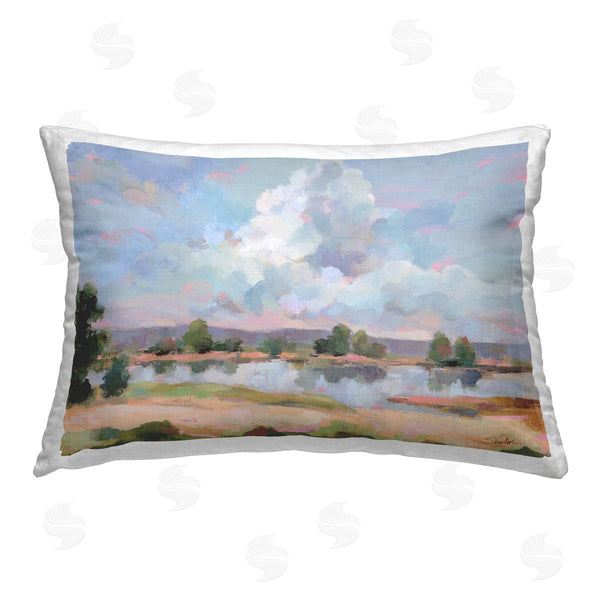 stupell industries Silvia Vassileva | River View Overhead Clouds
