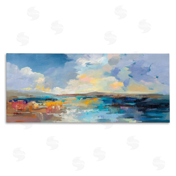 stupell industries Silvia Vassileva | Seaside Sunset Abstract Wall Art