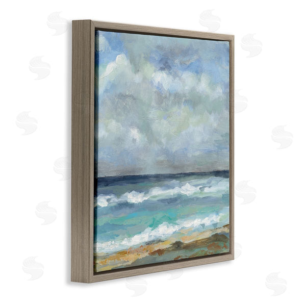Stupell Industries Silvia Vassileva | Summer Seashore Waves