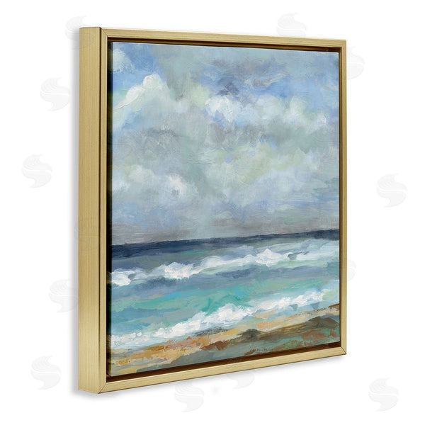 Stupell Industries Silvia Vassileva | Summer Seashore Waves