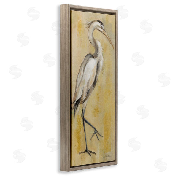 Stupell Industries Silvia Vassileva | Vintage Heron Stepping