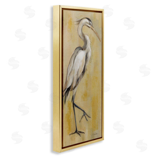 Stupell Industries Silvia Vassileva | Vintage Heron Stepping