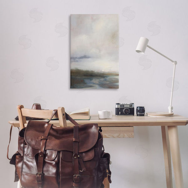 Stupell Industries Simon Addyman | Foggy Grey Landscape Wall Art