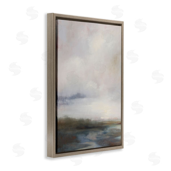 Stupell Industries Simon Addyman | Foggy Grey Landscape Wall Art