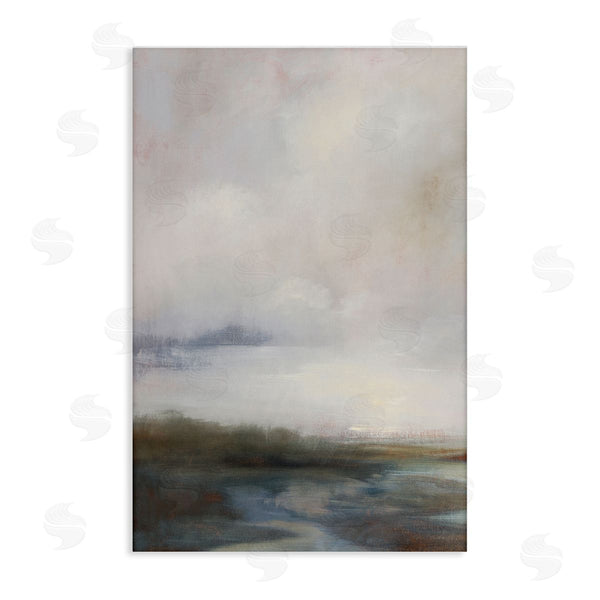 stupell industries Simon Addyman | Foggy Grey Landscape Wall Art