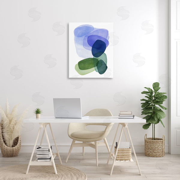 Stupell Industries Simone Christen | Layered Opaque Shapes Wall Art