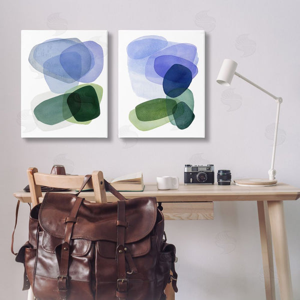 Stupell Industries Simone Christen | Minimal Oblong Shapes Wall Art