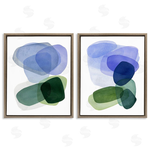 Stupell Industries Simone Christen | Minimal Oblong Shapes Wall Art