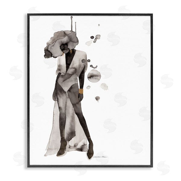 stupell industries Simone Elum | Abstract Woman Illustration Wall Art