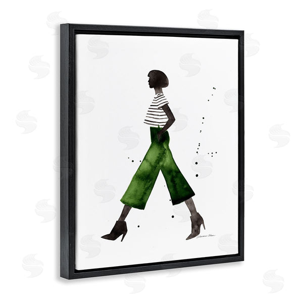 Stupell Industries Simone Elum | Casual Fashion Girl Wall Art