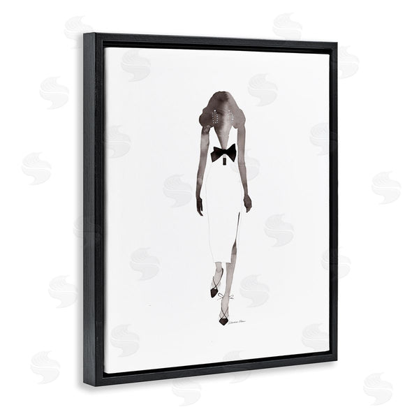 Stupell Industries Simone Elum | Minimal Woman On White Wall Art