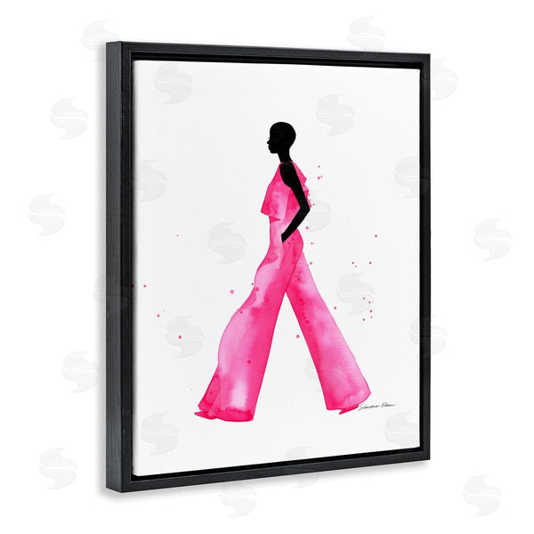 Stupell Industries Simone Elum | Modern Trendy Girl Wall Art