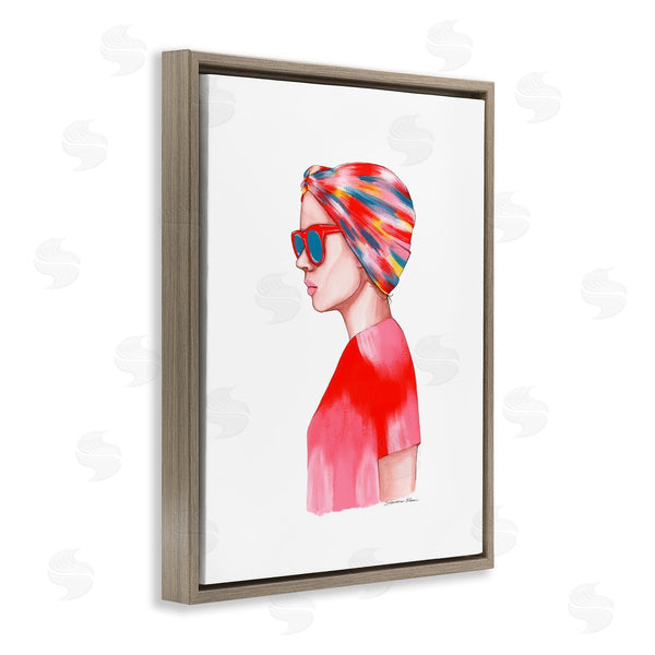 Stupell Industries Simone Elum | Woman In Red Headwrap Wall Art