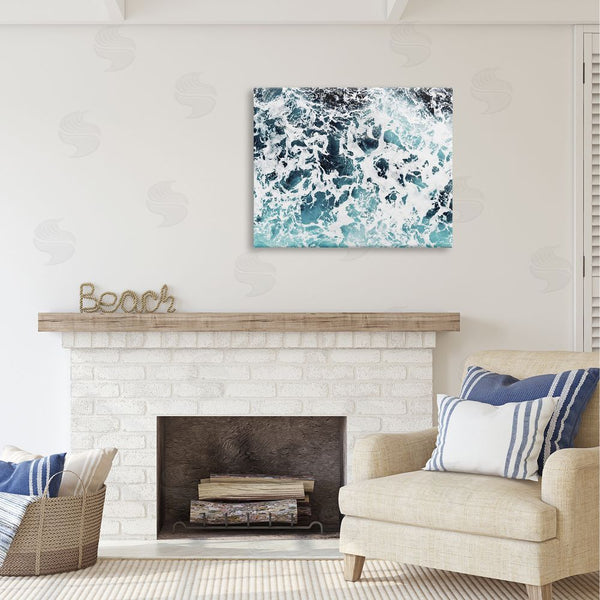 Stupell Industries Sisi And Seb | Abstract Ocean Foam Pattern Wall Art