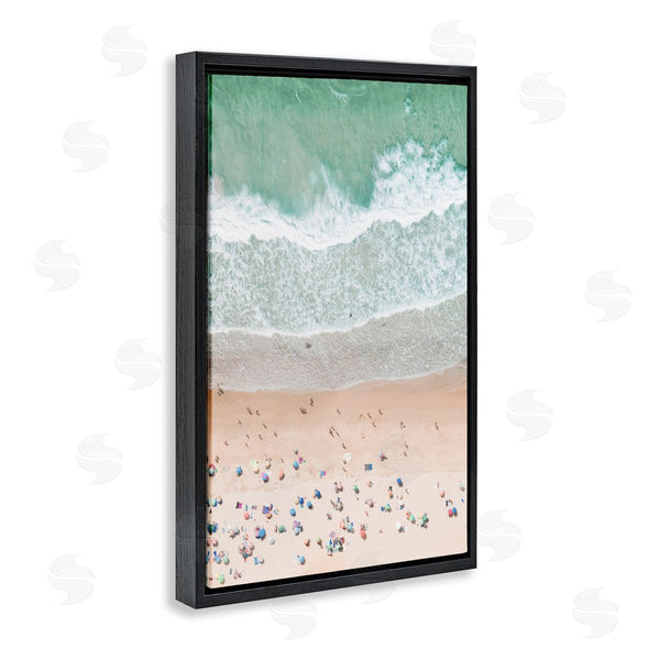 Stupell Industries Sisi And Seb | Aerial Summer Beach Wall Art