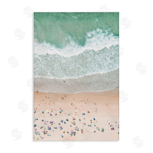 stupell industries Sisi and Seb | Aerial Summer Beach Wall Art