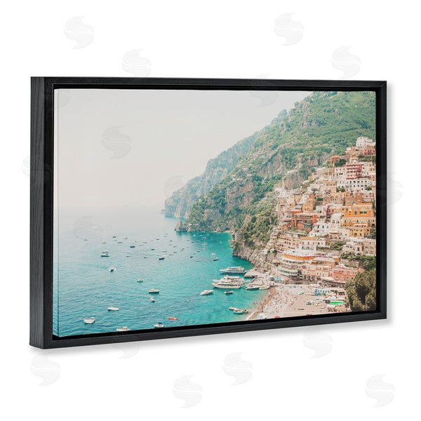 Stupell Industries Sisi And Seb | Amalfi Coast Harbor Wall Art
