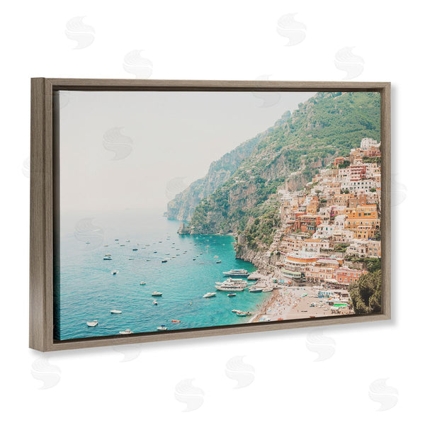 Stupell Industries Sisi And Seb | Amalfi Coast Harbor Wall Art