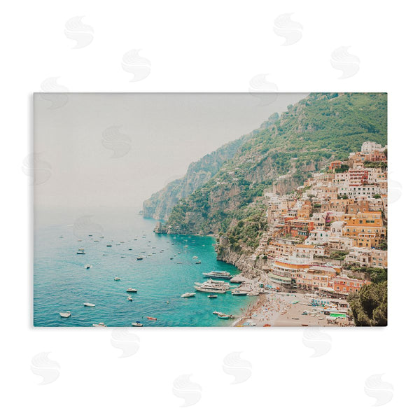 stupell industries Sisi and Seb | Amalfi Coast Harbor Wall Art