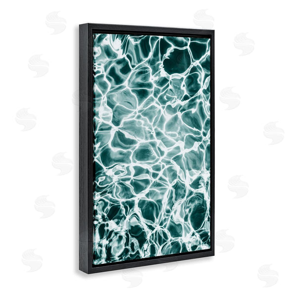 Stupell Industries Sisi And Seb | Aqua Ripple Pattern