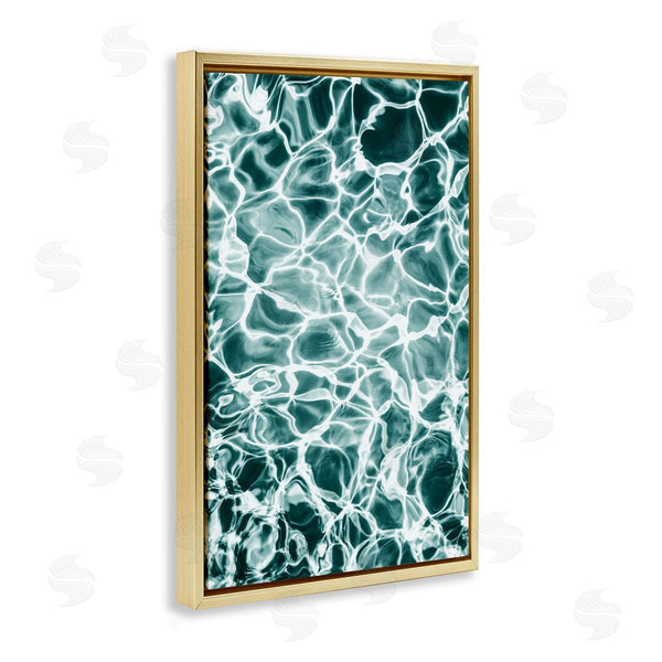Stupell Industries Sisi And Seb | Aqua Ripple Pattern