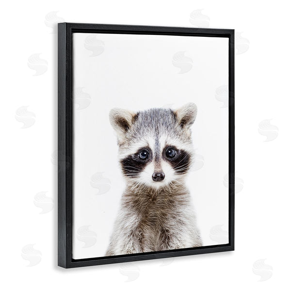 Stupell Industries Sisi And Seb | Baby Raccoon Portrait Wall Art
