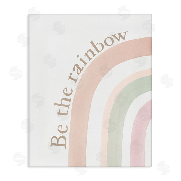 stupell industries Sisi and Seb | Be The Rainbow Pastel Wall Art