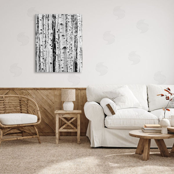 Stupell Industries Sisi And Seb | Birch Trees Forest Wall Art
