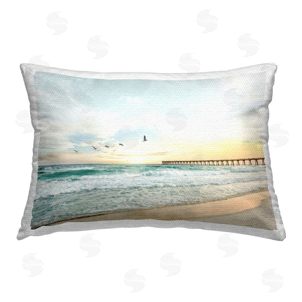 Stupell Industries Sisi And Seb | Birds At Beach Pier