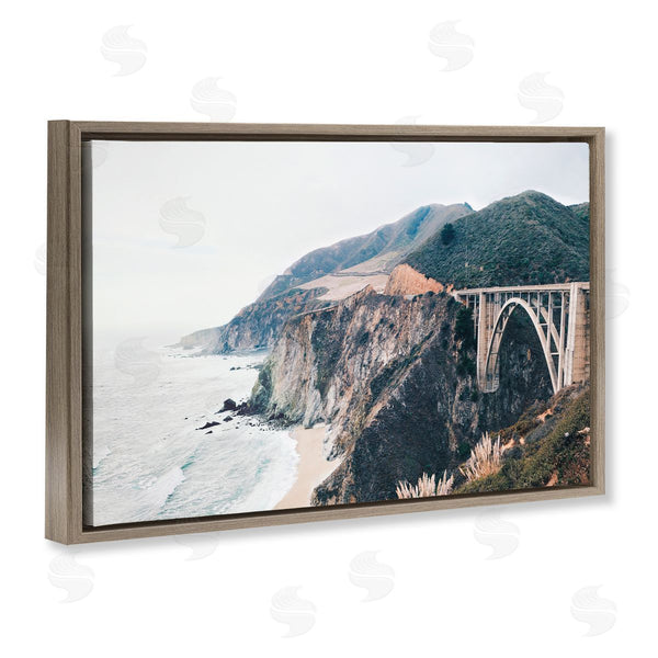 Stupell Industries Sisi And Seb | Bixby Bridge Coastal View