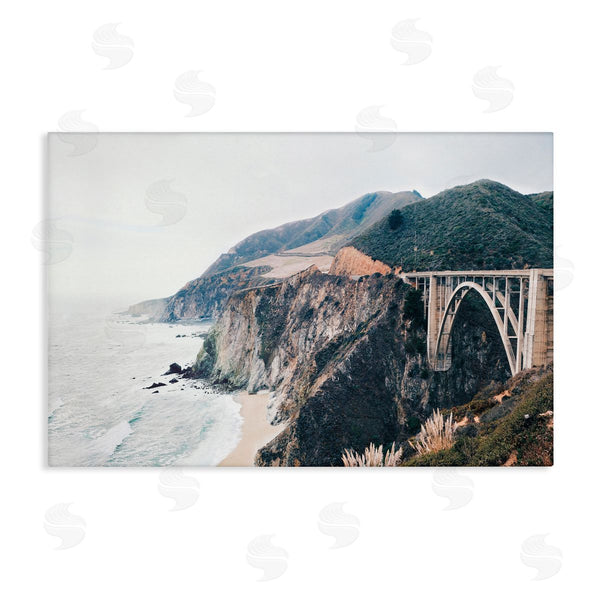 stupell industries Sisi and Seb | Bixby Bridge Coastal View