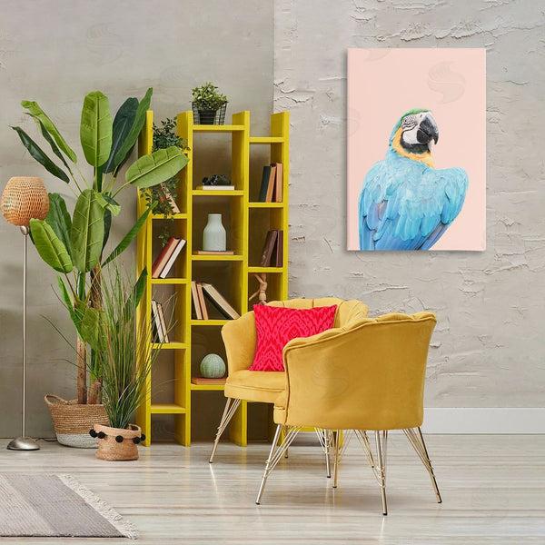 Stupell Industries Sisi And Seb | Blue Ara Macaw Wall Art