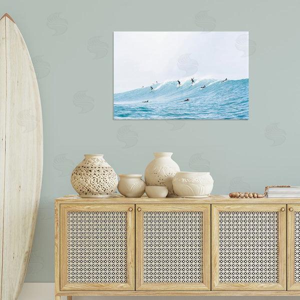 Stupell Industries Sisi And Seb | Blue Wave Surfers Wall Art