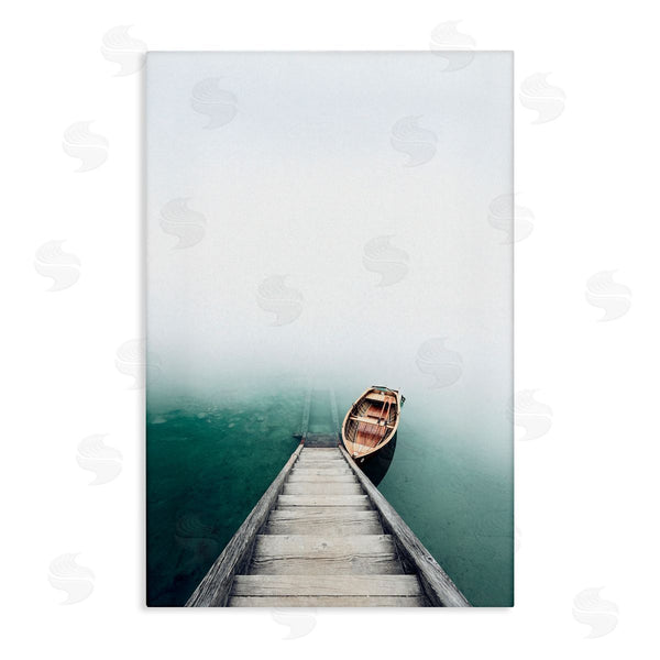 stupell industries Sisi and Seb | Boat At Bottom Of Stairs